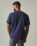 Men's Premium Slub V-Neck Tee - Navy